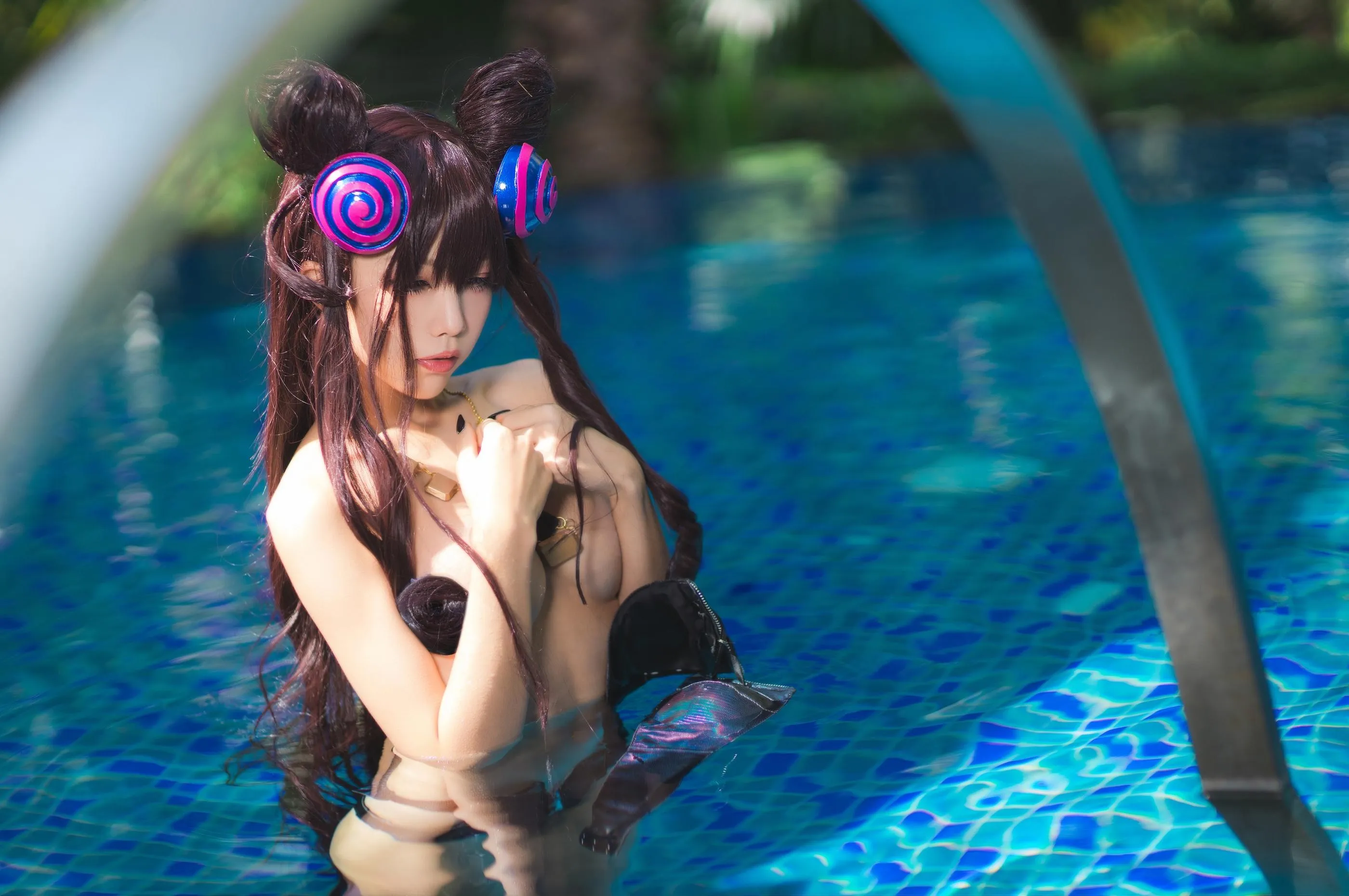 水淼 – NO.42 紫式部水着Ver [41P]插图4